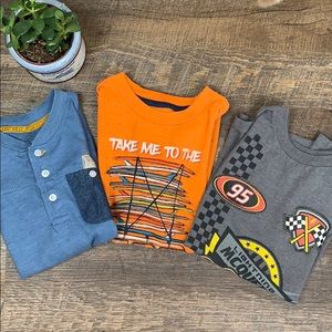 Boys t-shirts lot of 3 for your little man size 6